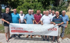 vida Gänserndorf ehrt langjährige Mitglieder