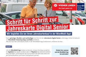 Servicetipp für Pensionist:innen in Wien
